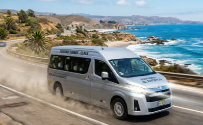 Van para traslados grupales corporativos